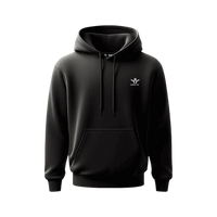 Sweat à capuche Aways Everest noir – vue de face