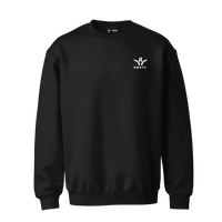 Sweat col rond Aways Everest noir – vue de face
