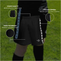 Short d'entraînement Aways Performer noir - détails et caractéristiques