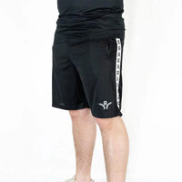 Short d'entraînement Aways Performer noir porté - vue de profil
