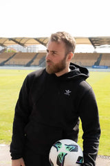 Sweat à capuche Aways Everest noir – look sportif en extérieur