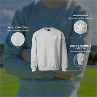 Sweat col rond Aways Everest gris – détails et caractéristiques