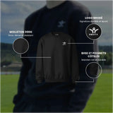 Sweat col rond Aways Everest noir – détails et caractéristiques