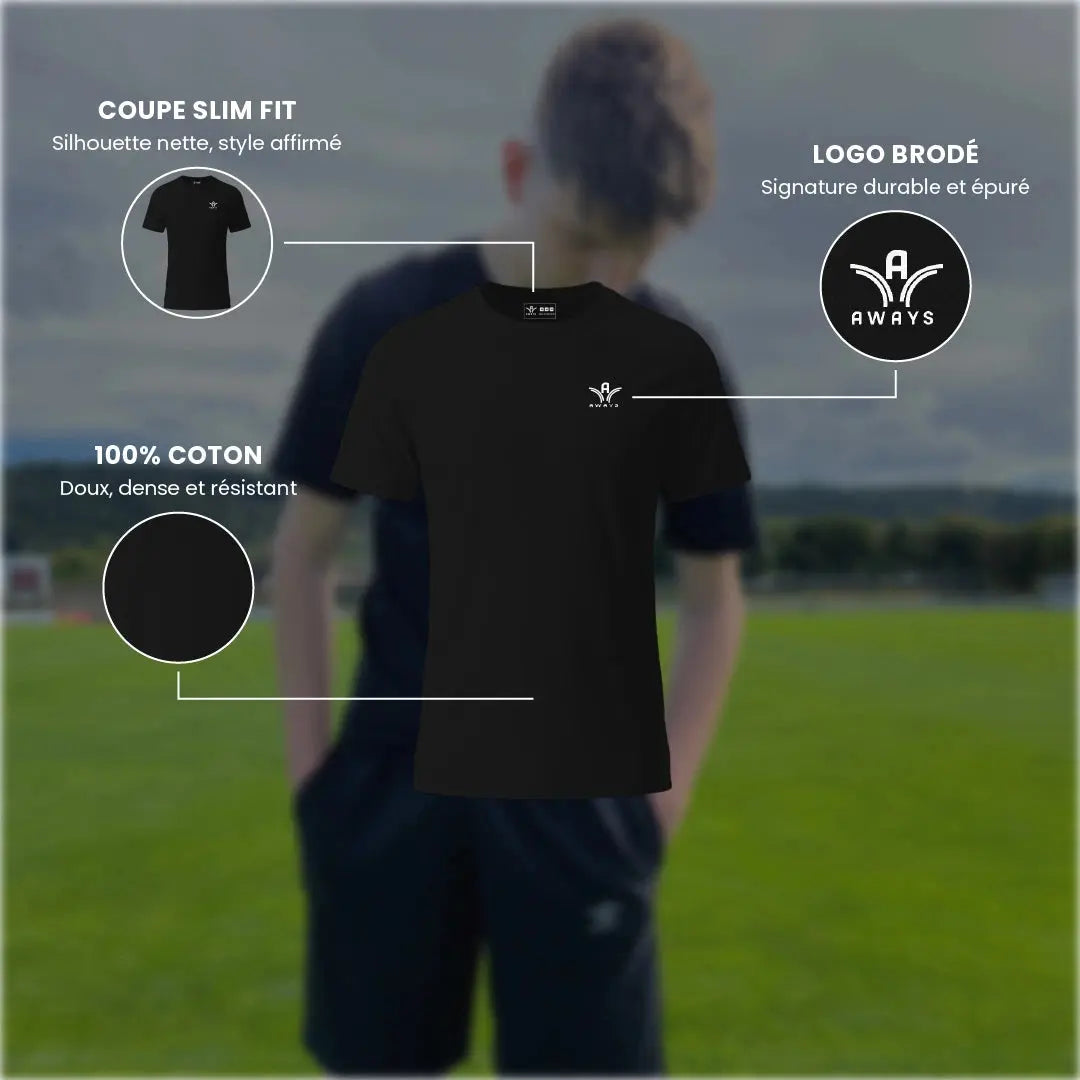 T-shirt Aways Everest noir – détails et caractéristiques