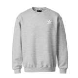Sweat col rond Aways Everest gris – vue de face