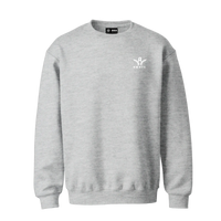 Sweat col rond Aways Everest gris – vue de face