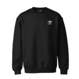 Sweat col rond Aways Everest noir – vue de face