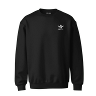 Sweat col rond Aways Everest noir – vue de face